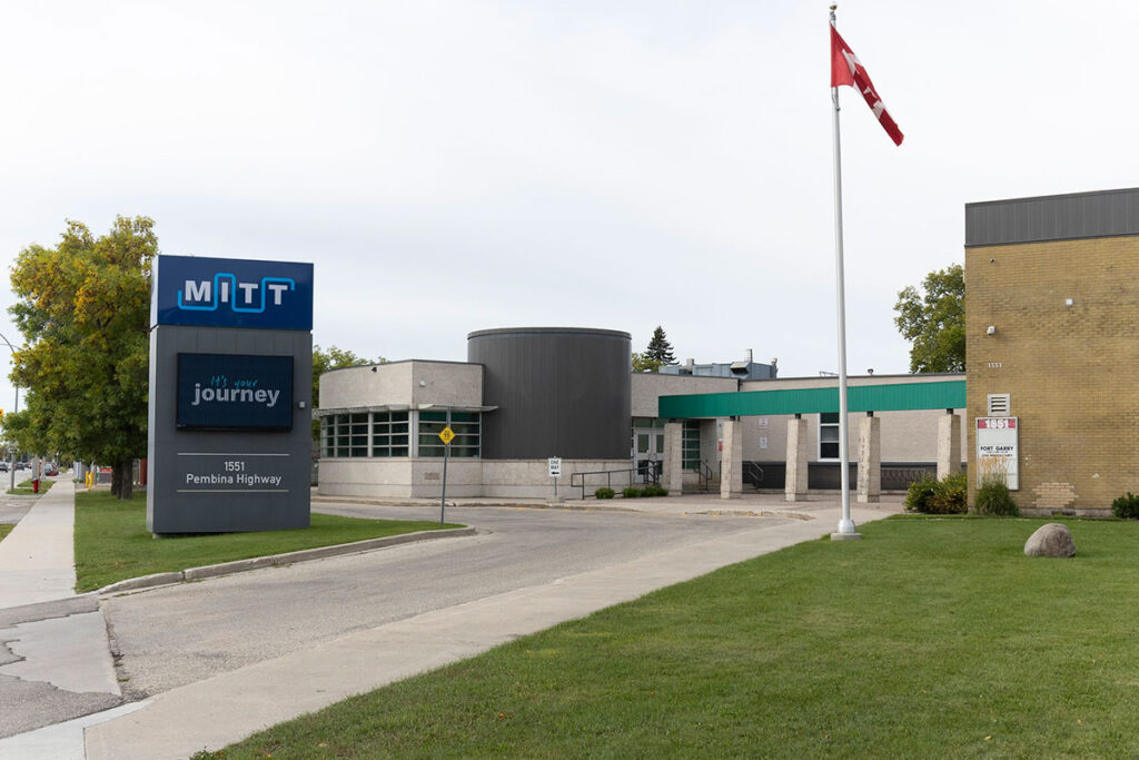 Exterior of Pembina Building