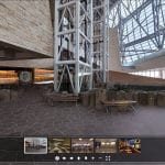 Photo of eTV panorama of the Canadian Museum for Human Rights that was gamified by TOTT