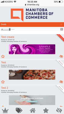 Manitoba Chambers of Commerce - Deals Page