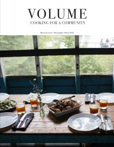 Book cover: Volume – Cooking for a Community