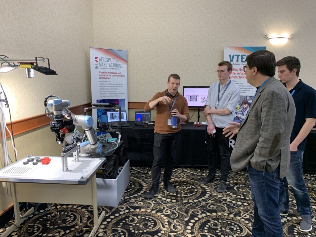 robotics demonstration booth