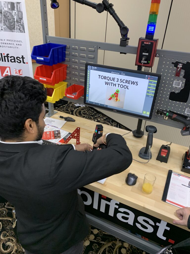 hand tool demo booth