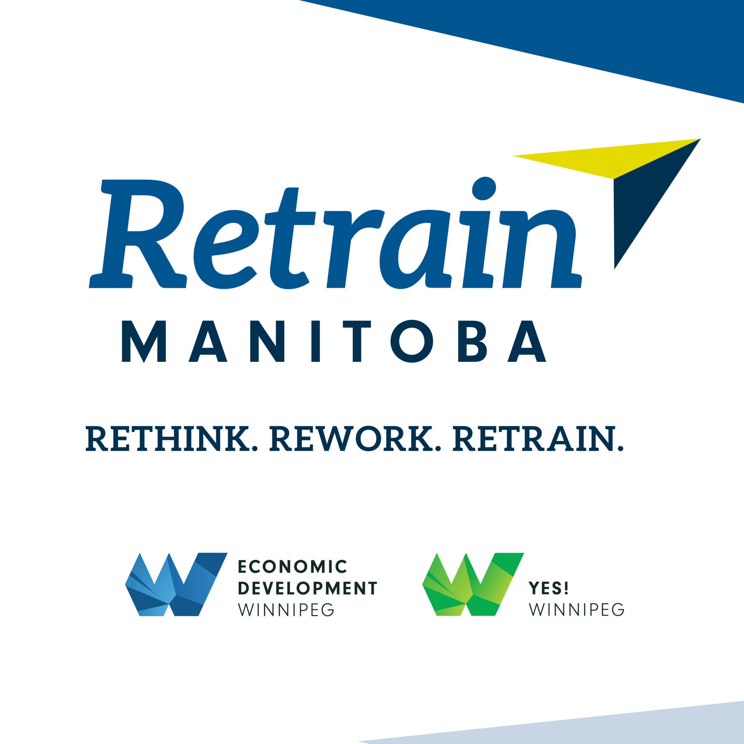 Retrain Manitoba logo