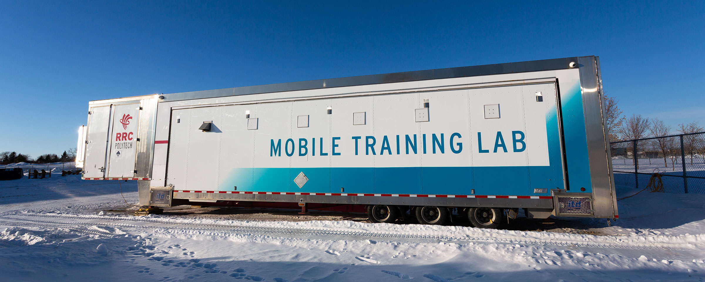 Mobile Training Lab for remote training
