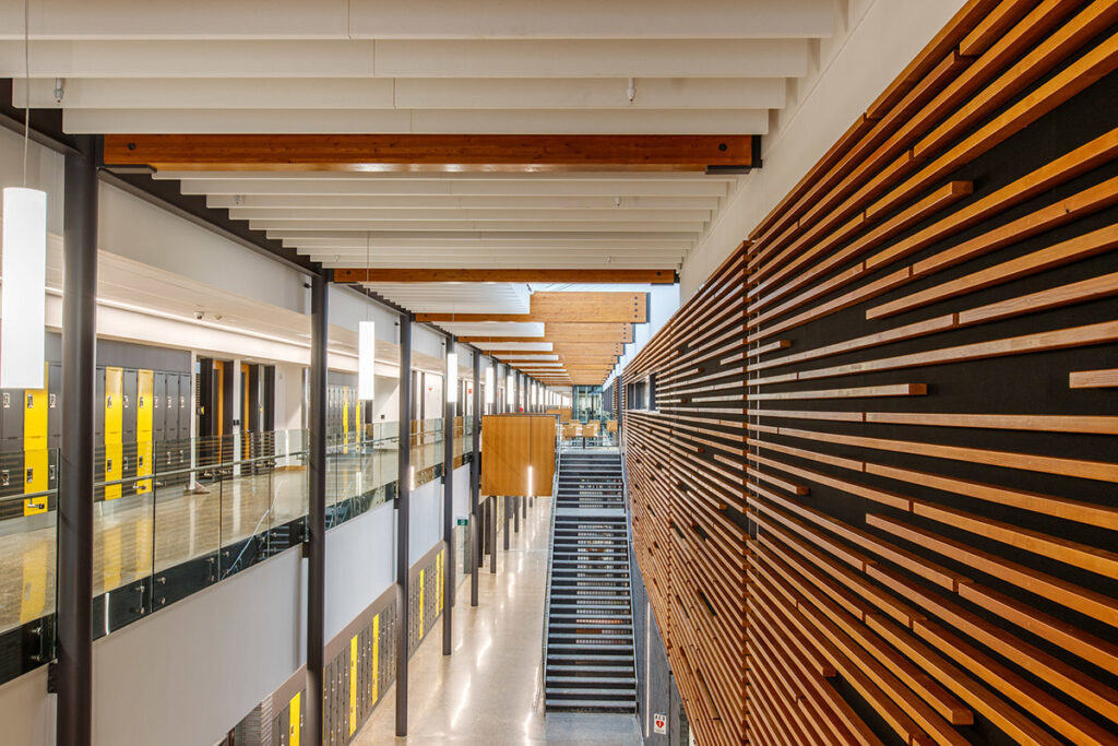 Interior photo of the Notre Dame Campus