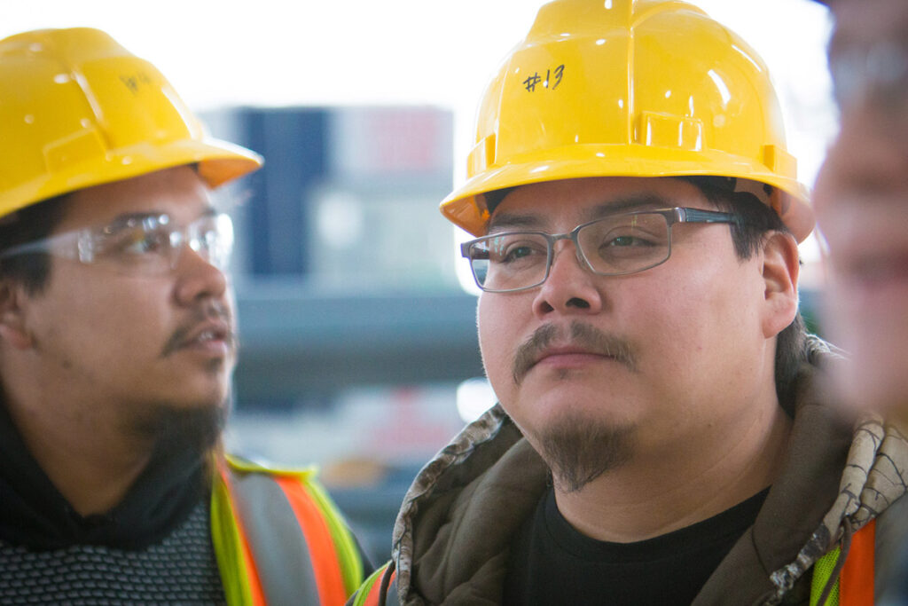 Man in a hardhat 