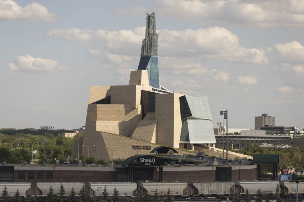Exterior of the Canadian Museum of Human Rights