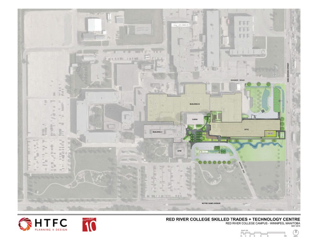 Skilled Trades and Technology Centre - Map