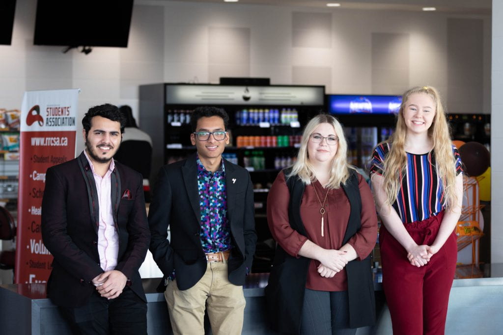 RRC Polytech Students' Association executive