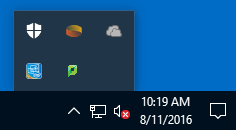 PaperCut Install - 4 tray icon