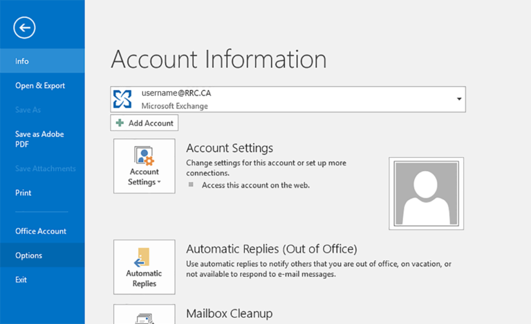 Automatically Empty Deleted Items Red River College Polytechnic Information Technology Solutions
