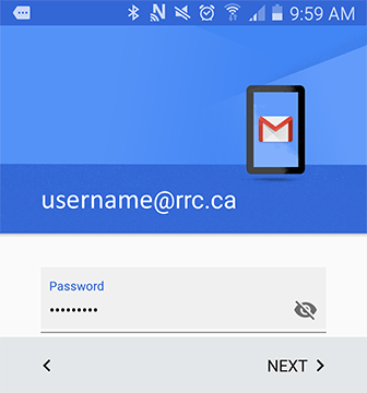 Connect to student email using Outlook app – Android : Red River College  Polytechnic: Information Technology Solutions