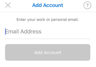 add account window