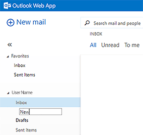 Create subfolders in your mailbox : Red River College Polytechnic ...