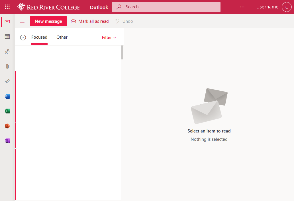 Log on to student email : Red River College Polytechnic: Information ...