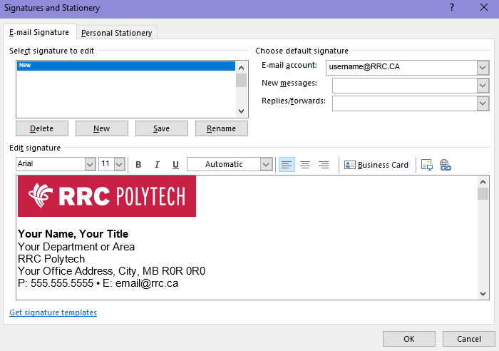 Connect to student email using Outlook app – Android : Red River College  Polytechnic: Information Technology Solutions