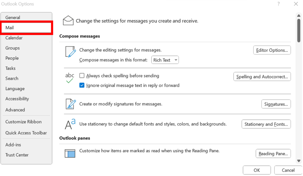 Manage Outlook list RRC Polytech Information Technology