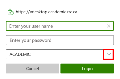 enter username password then click login