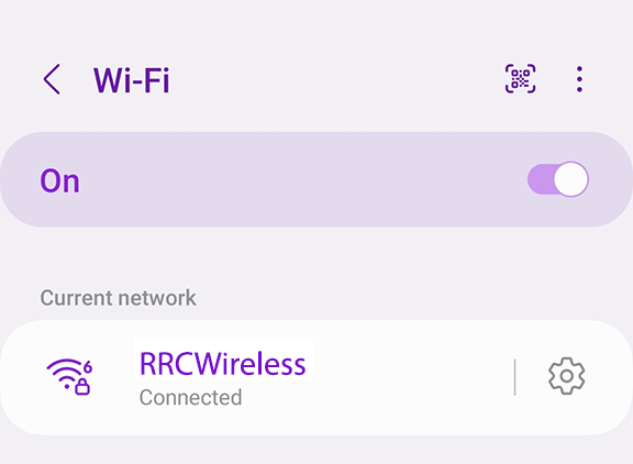 rrcwireless connected
