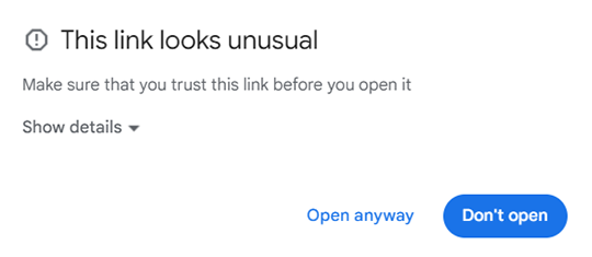 open anyway