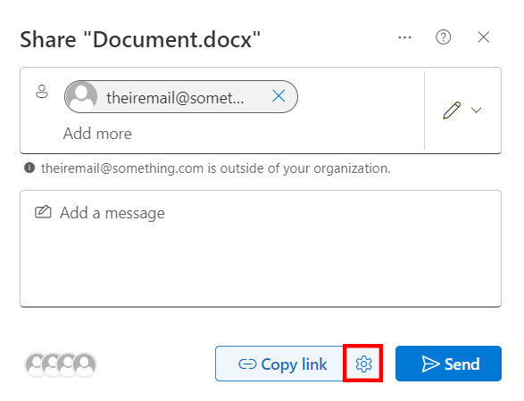 choose share options