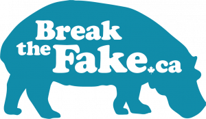 MediaSmarts' Break the Fake logo
