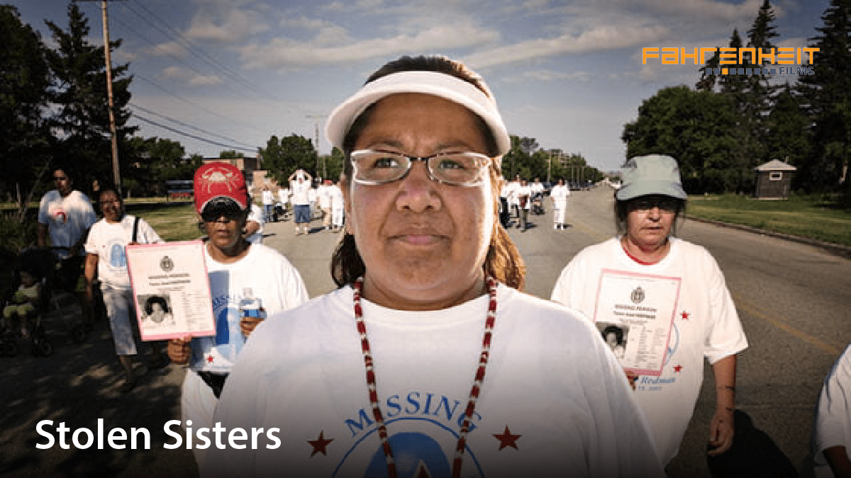 Women participating in an awareness march. Film title: Stolen sisters
