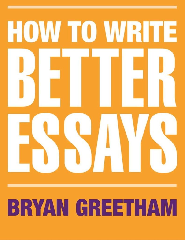 cover art of how to write better essays