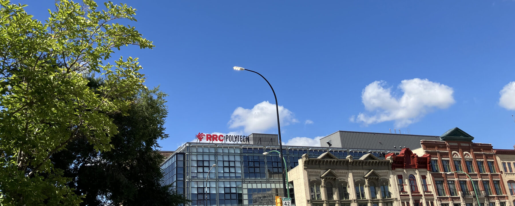 Exterior of RRC Polytech's Exchange District Campus