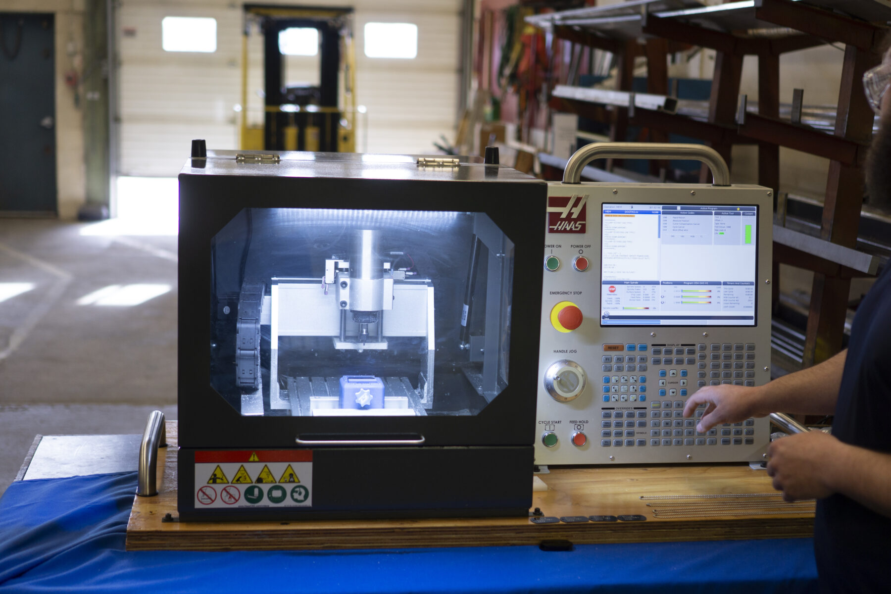 a manufacturing machine