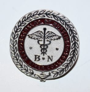 Bachelor of Nursing pin