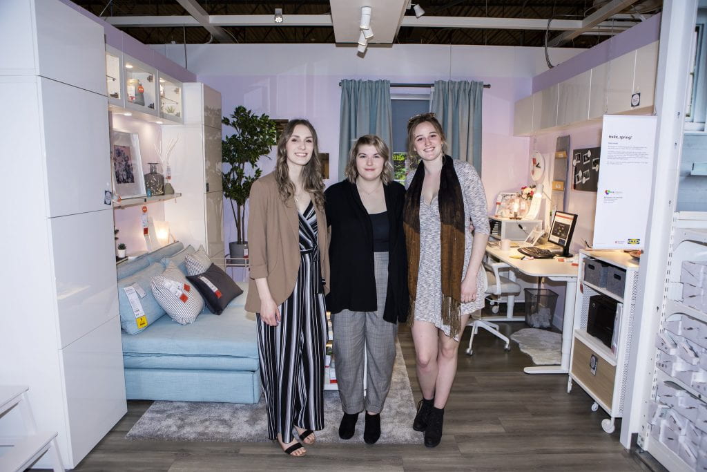 Residential Decorating students, IKEA Co-Create Space