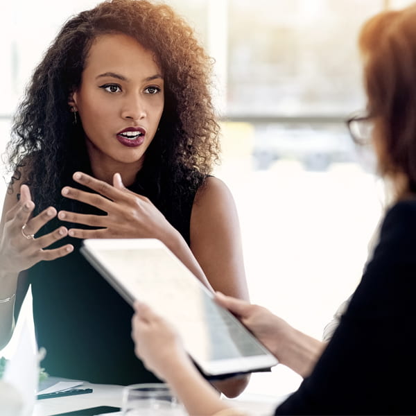 Female leaders in the boardroom