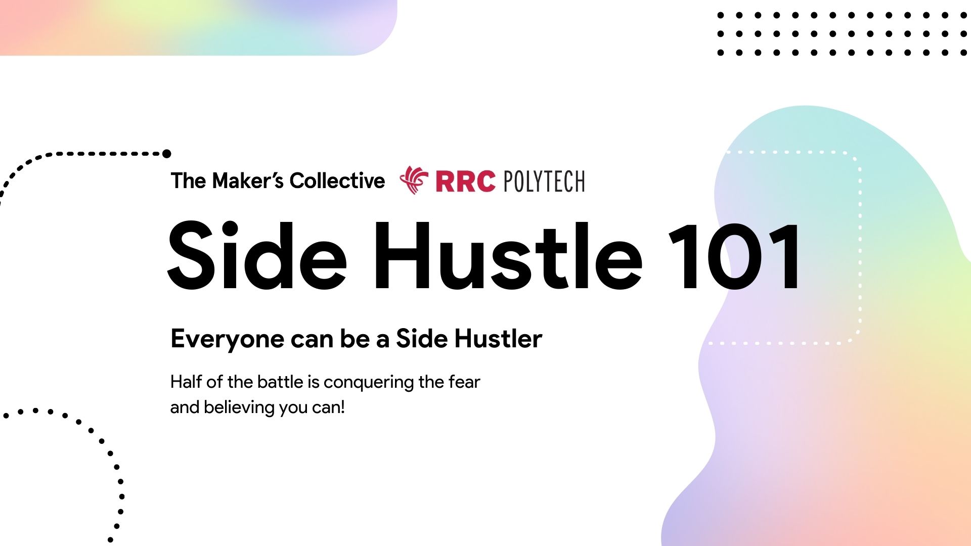 Side Hustle course banner