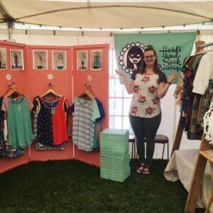 Heidi Friesen at Fawn & Cub artisans market