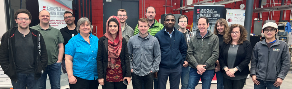 Group photo of the TACAM team