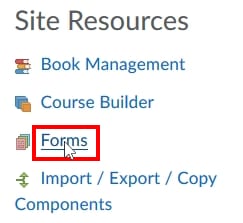 ; Click on "Forms" 