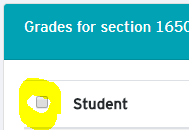 Example of select all students