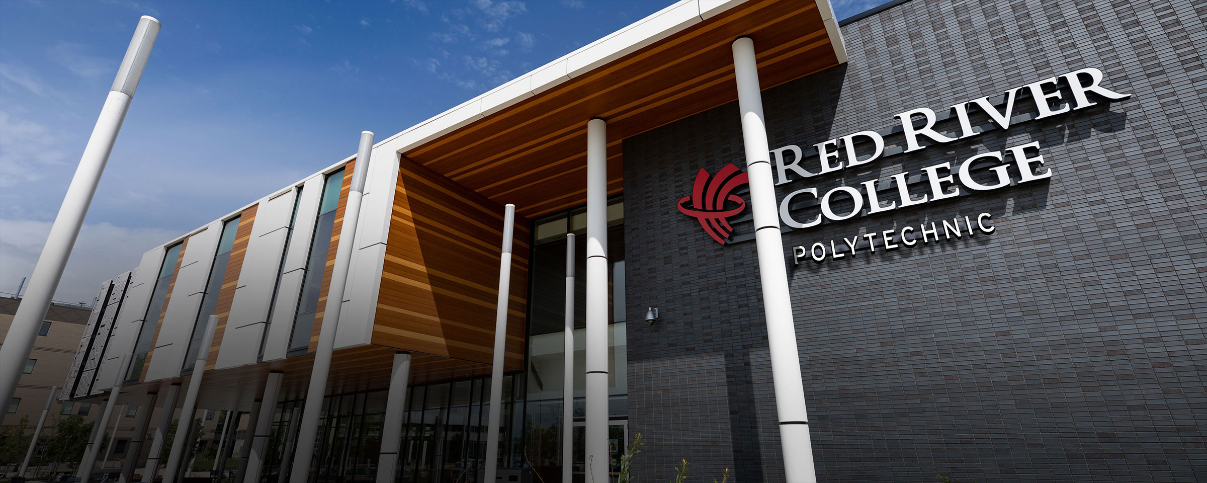 Red River College Polytechnic sign