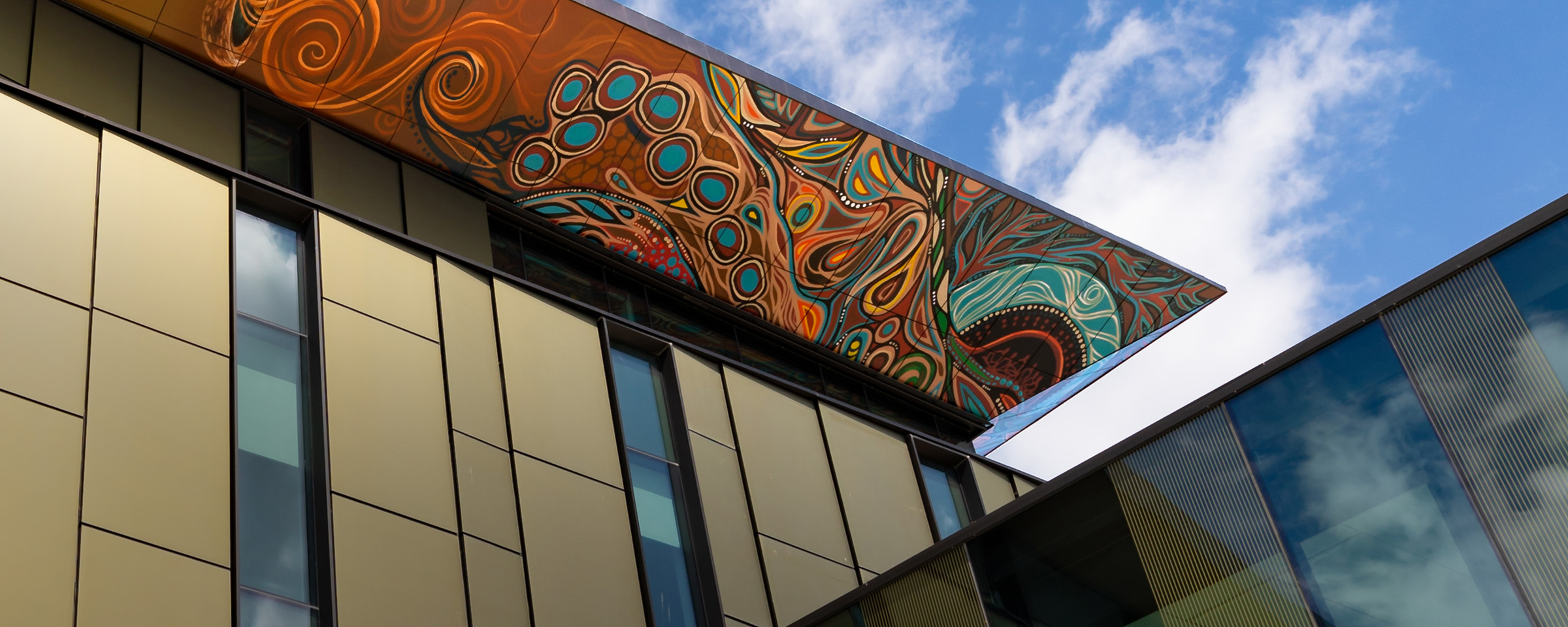 Exterior of RRC Polytech's Manitou a bi Bii daziigae building