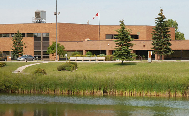 Exterior of MITT campus building (soon to be RRC Polytech's South Winnipeg Campus)